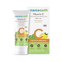 Mamaearth Vitamin C Oil-Free Face Moisturizer | Skin Illumination with Gotu Kola | Reduces Dryness & Restores Radiance | Non-Sticky Moisturization | 2.71 Fl Oz (80ml)