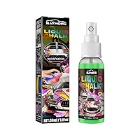 Car Graffiti Spray, 30 ML Multi-Color Spray Washable Paints Set for Car, Motorcycle, Toys, Furniture, Street Art Mural Spray Paint Green