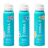 COOLA Organic Sunscreen and Lip Balm SPF 30 Sun Protection Kit