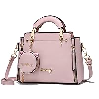 §BZONZOON Women's Handbag, PU Leather, 2-way, Large Capacity, Stylish, Cute, Shoulder Bag, Shoulder Bag, Crossbody