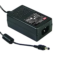 Desktop Industrial Adapter 20W 5V 4A GST25A05-P1J Meanwell AC-DC SMPS GST25A Series MEAN WELL Switching Power Supply