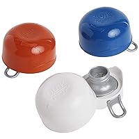 Quiktop Can Cap from Compac, Keep Carbonated Drinks Fresh & Fizzy, Turn Cans Into Bottles, Can Cover, Safety Top for Can Drinks, Red/White/Blue - Pack of 3