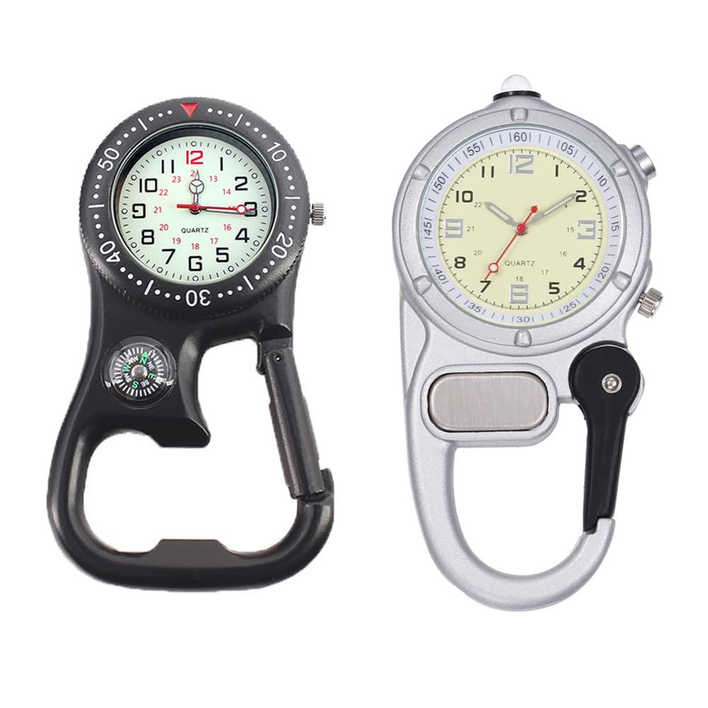 Weicam 2 Pc Wholesale Watches Unisex FOB Watch Outdoor Adventure Luminous Pocket Watch Analog Quartz Nurse Doctos Watch