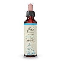 Original Flower Remedies, Vervain for Relaxation and Calm, Natural Homeopathic Flower Essence, Holistic Wellness, Vegan, 20mL Dropper