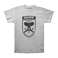 Clutch Men's Elephant Riders Athletic Heather T-Shirt XXX-Large Grey