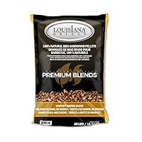 Louisiana Grills 55410 Pellets, 40-Pound, 40 Lb, Tennessee Whiskey Barrel
