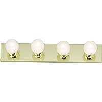 Nuvo SF77/189 Four Light Vanity, 24 in 4, Brass-Polished/Cast
