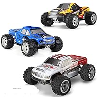WLtoys high Speed rc car A979 Remote Control Off-Road RC Car High-Speed Water Proof 1:18 2.4G 4WD Foot AlloyToys for Boys Birthday Gifts A979 (A979B 1B)