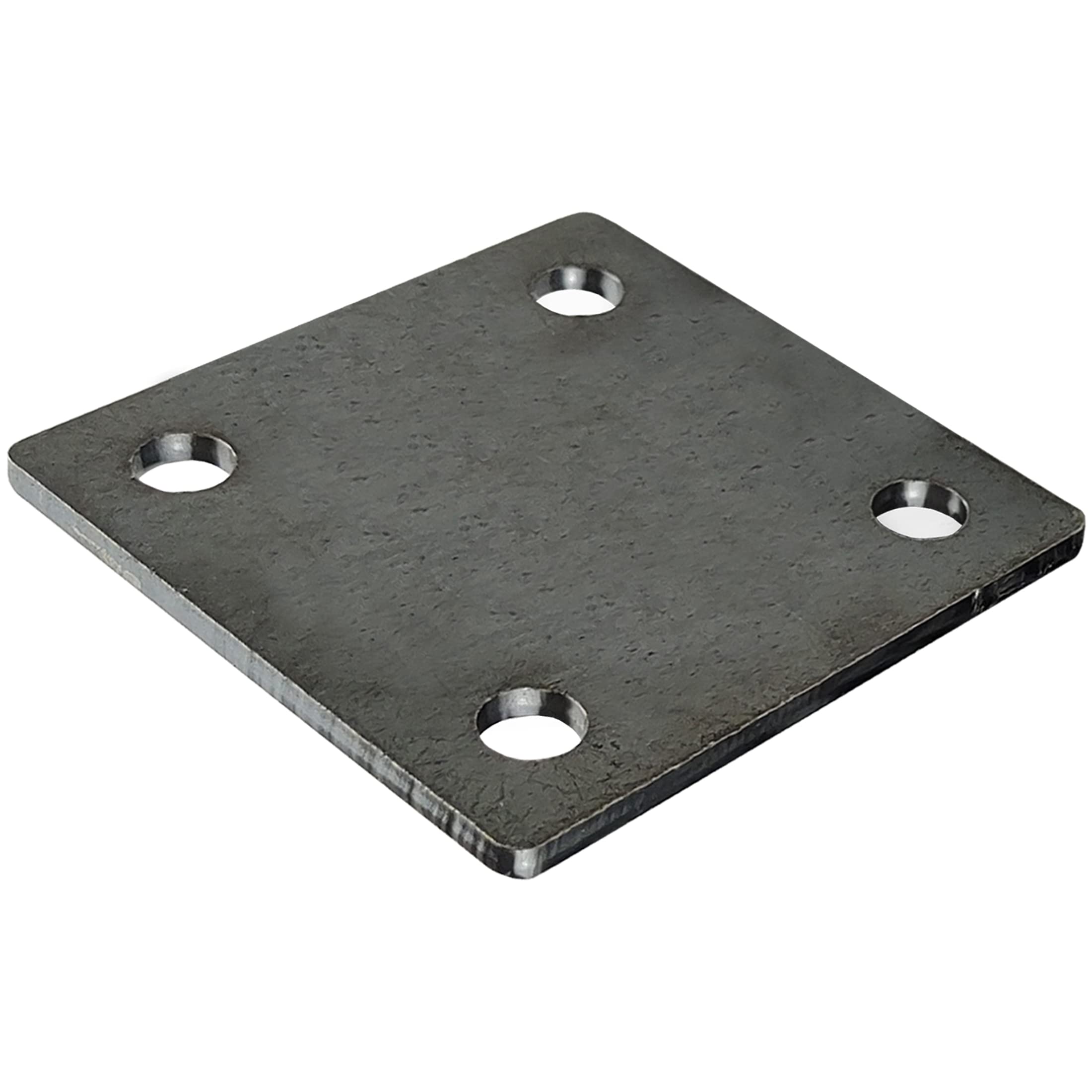 Jikacok 3-inch Steel Plate with Holes. 4 PCS 3x3Steel Plate Made from  Premium 9 Gauge A36 Hot Rolled Mild Steel. Laser Cut Metal Plate with  Smooth