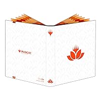 Ultra PRO - Mana 8 9-Pocket PRO-Binder - Lotus for Magic: The Gathering, Holds & Protects 360 Standard Sized Cards, Collector's Edition Durable Trading Premium Leatherette Secure Pocket Binder