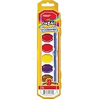 Cra-Z-Art Watercolors Paint, Non-Toxic, Washable, 8-Colors, 1 Tray (10651-72)