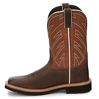 Justin Men's Electrician Western Work Boot Soft Toe