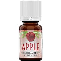 Good Essential – Professional Apple Fragrance Oil for Diffuser, Perfume, Lotions, Bath Bombs, Aromatherapy 0.33 fl oz, 10ml