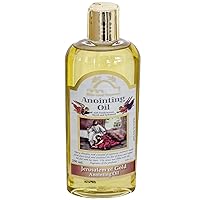 Anointing Oil from The Holy Land, Jerusalem of Gold Biblical Oil with Frankincense, Myrrh, and Spikenard. 8.45 fl.oz | 250 ml