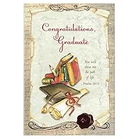 Christian Brands Catholic Congratulations Graduate Card (Pack of 12)