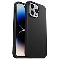 OtterBox iPhone 14 Pro Max (Only) Symmetry Series+ Case - Black - Ultra-Sleek - Snaps to MagSafe - Raised Edges Protect Camera & Screen - Non-Retail Packaging
