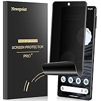 for Google Pixel 7 Privacy Screen Protector, [Case Friendly] [Anti-Scratch] Flexible TPU Film for Pixel 7 (6.3 Inch), Full Adhesive, No Bubble, Touch Sensitive, Self-Healing