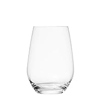 Schott Zwiesel Tritan Crystal Glass Forte Collection Universal/Cocktail Tumbler, Stemless Wine Glass, 19.1-Ounce, Set of 6