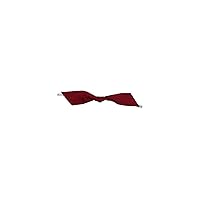 Reliant Ribbon Grosgrain Twist Tie Flair Bows Bows, 7/8 Inch X 100 Pieces, Cranberry