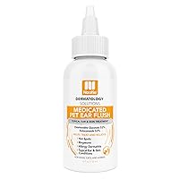 Nootie Dermatology Solutions- Ear Flush for Dogs & Cats, 4 oz