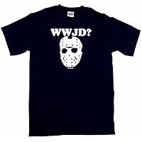 What Would Jason Do with Hockey Mask Men's Tee Shirt