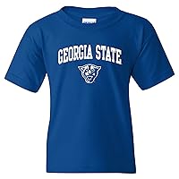 NCAA Arch Logo, Team Color Youth T Shirt, College - University