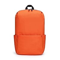 Outdoor Waterproof Backpack Fashion All-match Student Backpack Student Bag Work Commuter Bag Business Computer Bag,orange,10 Liters