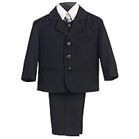 5 Piece Khaki Suit with Shirt, Vest, and Tie