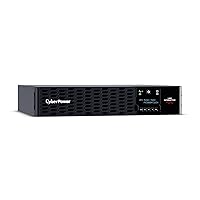 CyberPower PR3000RT2UCN Smart App Sinewave UPS System, 3000VA/3000W, 8 Outlets, 2U Rack/Tower, AVR, RMCARD205 Pre-Installed, Built-in cloud monitoring