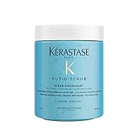 Kerastase Fusio Purifying Scalp Scrub | Nourishing Cleansing Treatment | For Oily Hair & Scalp | With Sea Salt Minerals, Vitamin B6 & Salicylic Acid | Scrub Energisant | 8.5 Fl Oz