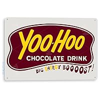 TIN Sign C513 Yoo-Hoo Retro Chocolate Drink Soda Store Metal Sign Decor Kitchen Cottage Cave