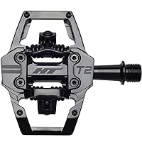 Components T2 Clipless Pedals Stealth Black, One Size