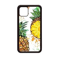 Yellow Pineapple Tropical Fruit for iPhone 12 Pro Max Cover for Apple Mini Mobile Case Shell