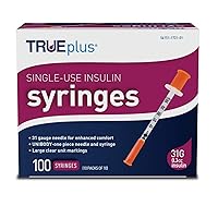 TRUEplus - Insulin Syringes 31g 0.3cc 5/16