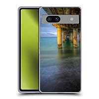 Officially Licensed Celebrate Life Gallery Calm Seas Beaches 2 Soft Gel Case Compatible with Google Pixel 7a