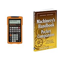 Calculated Industries 4088 Machinist Calc Pro 2 Advanced Machining Calculator & Die Makers, Shop Owners & Machinery's Handbook Pocket Companion