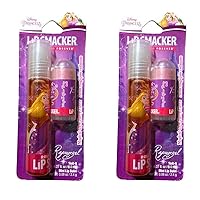 Lip Smacker Disney Tangled Princess Rapunzel Roll On Lip Balm (Pack of 2)