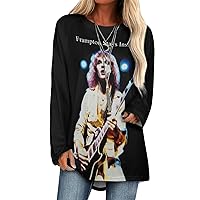 Shirt Womens Casual Long Sleeve Round Neck Fall Blouse