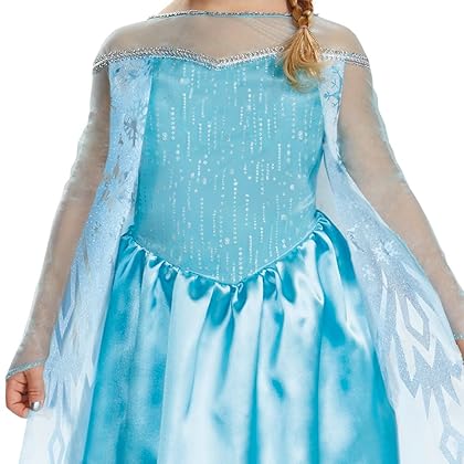 Elsa Toddler Classic Costume, Large (4-6x)