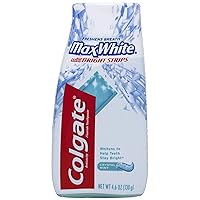 Colgate MaxWhite Toothpaste With Mini Bright Strips Crystal Mint 4.60 oz