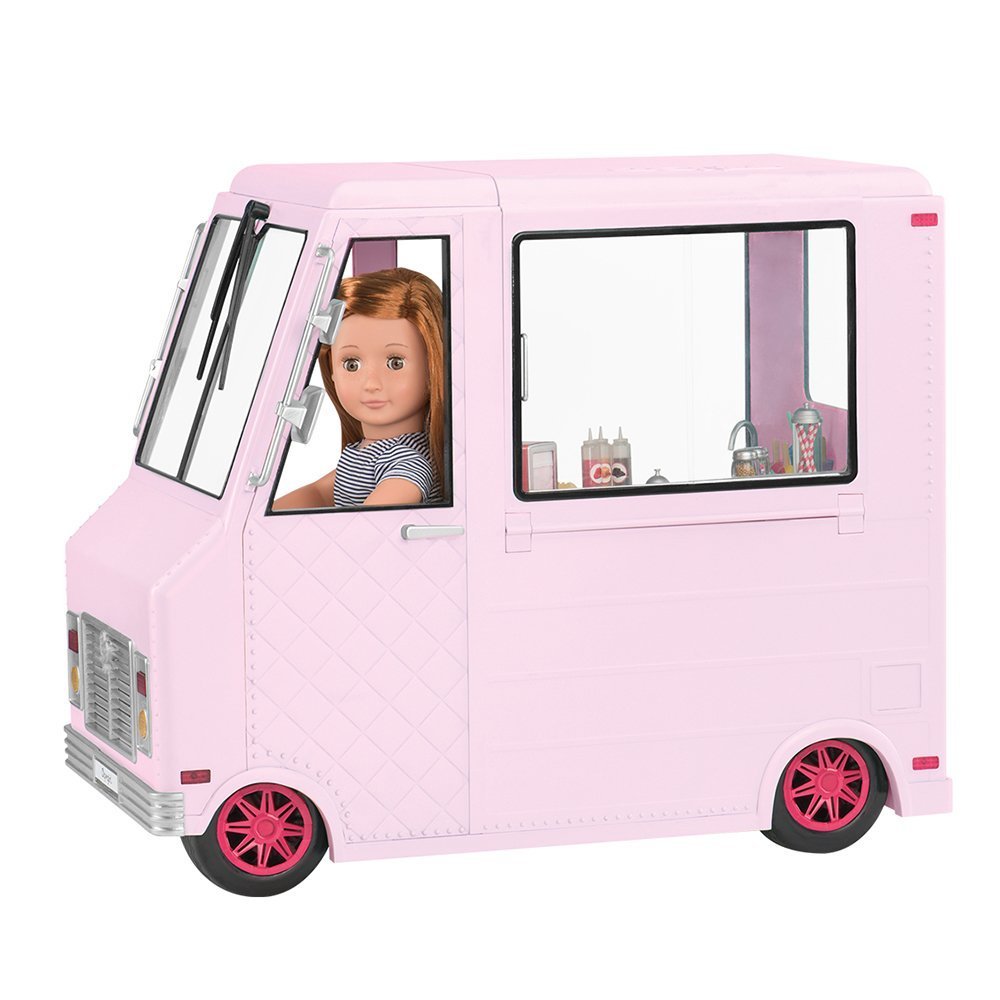 Our Generation Ice Cream Truck for 18 Inch Dolls, Pink