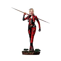 Iron Studios DC Movies | Harley Quinn - 8.2 inches - The Suicide Squad Statue Collectible and Figurine Licensed