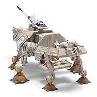 STAR WARS Micro Galaxy Squadron at-TE - 9-inch Six-Legged Vehicle with 2.5-Inch Speeder and Five 1-Inch Micro Figure Accessories