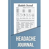 Headache Journal: For Tracking Chronic Pain and Personal Migraine Symptom - Unique Design Migraine Journal Logbook for Women, Men, Kids, Boys and Girls, Headache Diary for Relief Log
