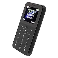 Ultra Mini Smartphone 3G Dual SIM Small Phone 1GB RAM 8GB ROM, 5.0MP Quad Core Unlocked Cell Phone with Kids Pocket HD Camera (BLACK)