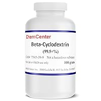 Beta-Cyclodextrin, High Purity, Powder, 100 Grams (3.5 oz.)