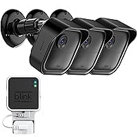 All-New Blink Outdoor Camera Surveillance Mount, 3 Pack Weatherproof Protective Housing and 360 Degree Adjustable Mount with Sync Module 2 Mount (Blink Camera are Not Included)