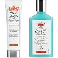 Shaveworks Post Waxing and Shaving Solution for Ingrown Hair, Razor Bumps and Razor Burns, The Cool Fix, 5.3 Fl Oz. and The Pearl Soufflé Shave Cream, 5.3 Fl Oz.