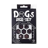 Dogs Dice Set Luna by Q-Workshop