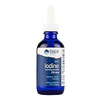 Trace Minerals | Ionic Iodine from Potassium Iodide | Supports Hormone Production, Nervous System Function, Skin Health, & Immunity | Non- Gmo, Vegan, Gluten Free | 2oz 225 mcg per serving